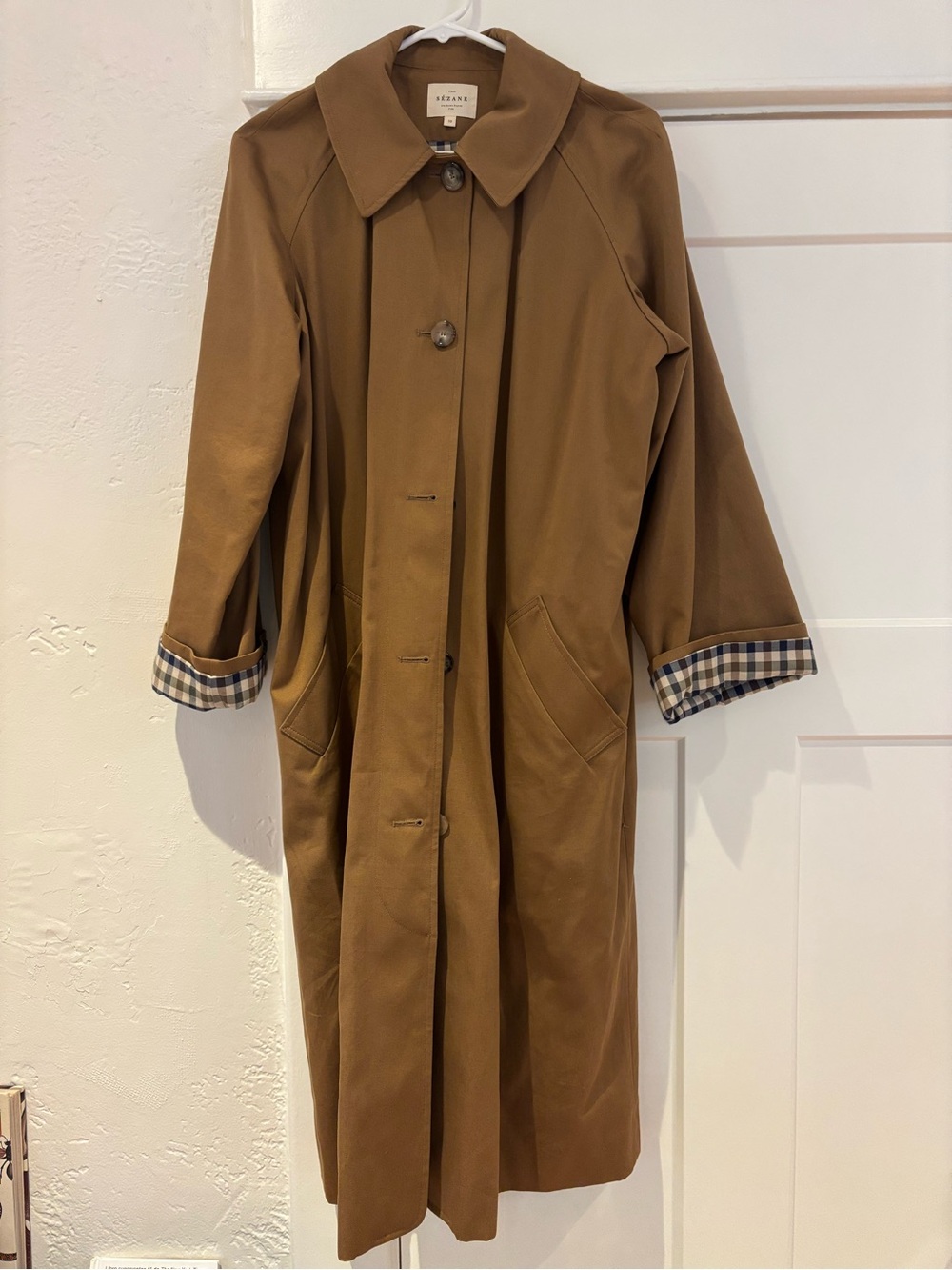 Sezane Clyde Coat | Camel